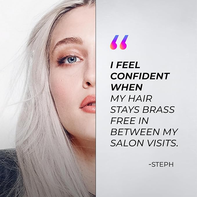 XMONDO Hair Supernova Blonde Toning Conditioner | Vegan Formula with Vegetable Proteins, Jojoba Oil, and Violet Pigments to Replenish, Restore, and Reduce Yellow Tones in Blonde Hair, 8 Fl Oz 1-Pack