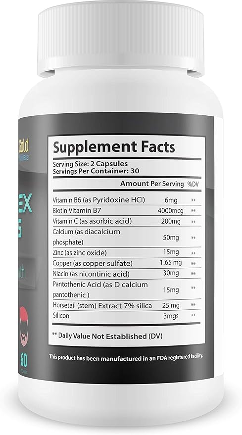 Rejuvalex - Andras Fiber - Hair Growth - Support Natural Hair Growth - with Vitamin B3 (Niacin) and a Powerful Proprietary Hair Blend. Help Prevent Hair Loss and Support Natural Hair Regrowth