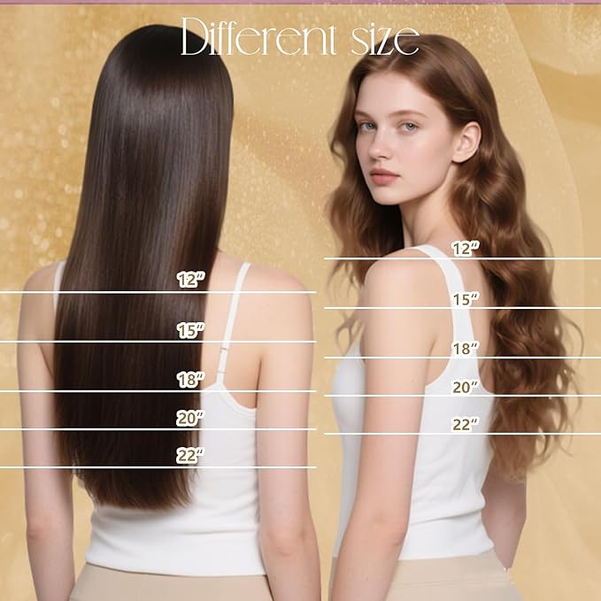 Blonde Human Hair Extensions Clip Ins 22 Inches 115g Light Brown Mixed Bleach Blonde Hair Clip in Extensions Real Human Hair Straight Silky #8/22/8 7pcs