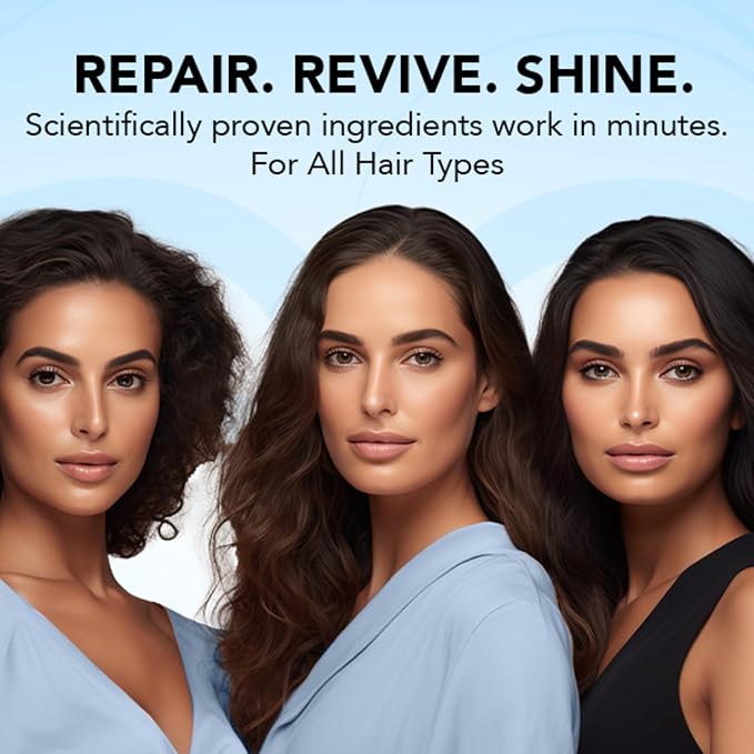 Aeterna AQUA Anti-Frizz Conditioner - Deep Hydrating Conditioner with Aloe Vera & Natural Oils for All Hair Types | Sulfate Free - Repairs & Smooths Damaged Hair - 250 ml