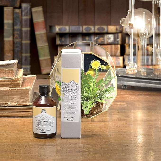Davines Naturaltech PURIFYING Shampoo, Anti-Dandruff Protection While Gently Cleansing And Clarifying, 8.45 fl. oz.