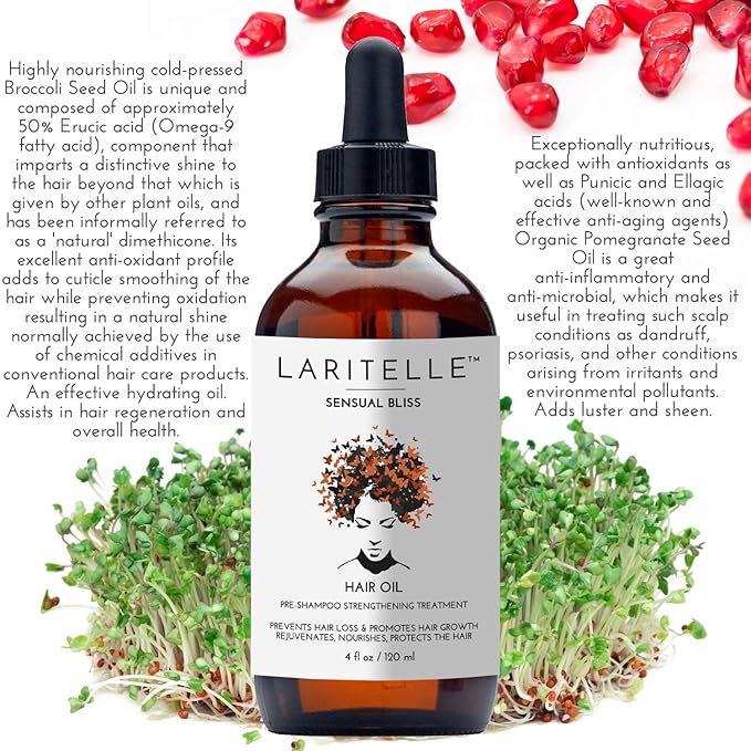 Organic Hair Growth Treatment Sensual Bliss 4 oz