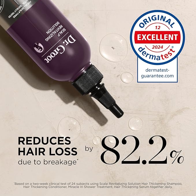 Dr. Groot Miracle in Shower Treatment, Korean Hair Care, 5 Seconds to Smooth Hair, Rosemary Oil for Healthier-Looking Hair, Hair Rinse, Moisturizing Hair Treatment, Kbeauty Scalp Revitalizing Solution