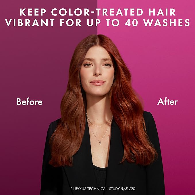 Nexxus Hair Color Assure Sulfate-Free Shampoo with ProteinFusion, For Color Treated Hair Shampoo 13.5 oz