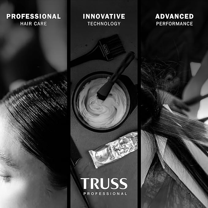 TRUSS Deluxe Prime + Deep Conditioner - Anti Frizz & Damaged Hair Treatment - Moisturizing Conditioner for Restored Hair Shine - Powerful Hair Care with an Anti Breakage Effect (10.4oz)