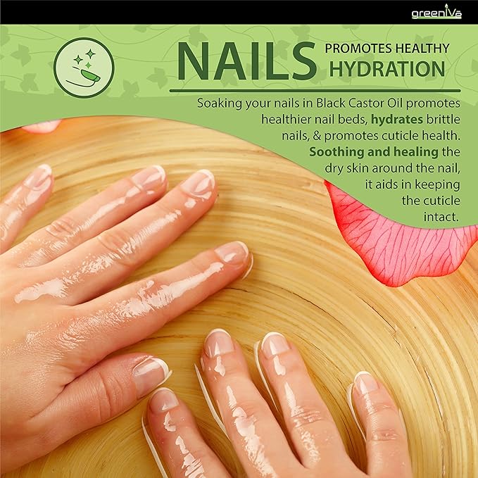 GreenIVe - Jamaican Black Castor Oil - 100% Pure - Exclusively on Amazon (32 Ounce)