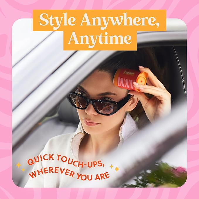 Plant-Powered, Frizz Taming Hair Styling Wax for Women | Enriched with Beeswax and a Blend of Nourishing Oils, Including Rosemary, Jojoba, Avocado, and Grapeseed | Safe For All Hair Types & All Ages