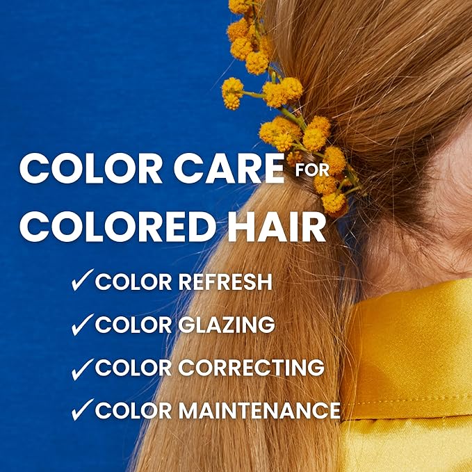 Hydrating Color Depositing Shampoo - 8.5 Oz - For Color Treated Blonde Hair - Sun, Brightens & Tones, Prolongs Color Vibrancy, Gluten and Paraben Free, Sulfate and Sodium Chloride Free