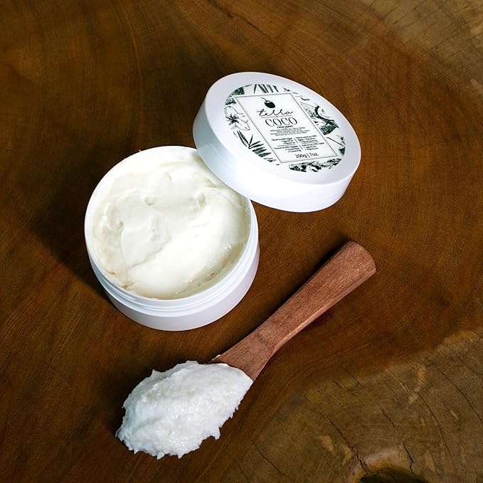 Terra Coco Verde Mask | Vegan | Moisturizes and Nourishes | Ideal for Extremely Dry and Worn Hair Damaged by Sun or Chemicals| Removes Dead Cells | Acts as a Sunscreen | 7.0 oz