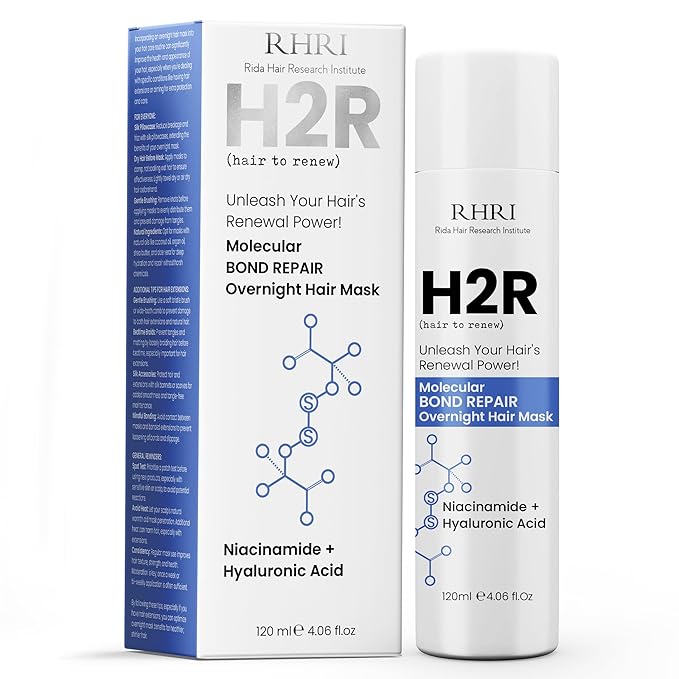 Hair Mask for Damaged Hair β Bond Repair Treatment for Dry Ends & Growth | Overnight Deep Conditioner for Breakage Repair | Hydrating Formula for All Hair Types, Curly & Color-Treated