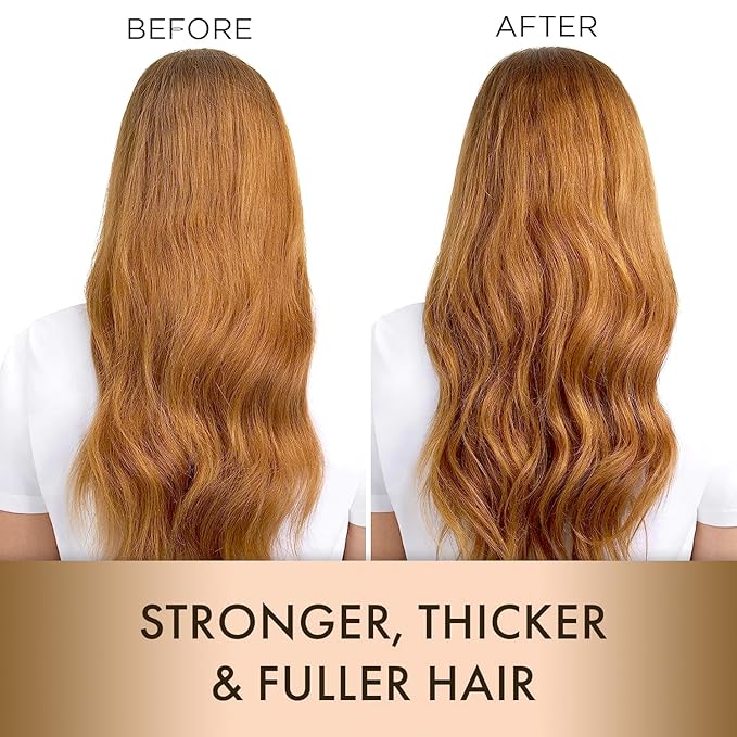MOEHAIR Protein Infused Shampoo and Conditioner Set for Dry & Damaged Hair | Strengthens Hair Fiber | Sulfate & Paraben Free | Adds Shine, Softens & Hydrates Hair (12 Fl Oz)