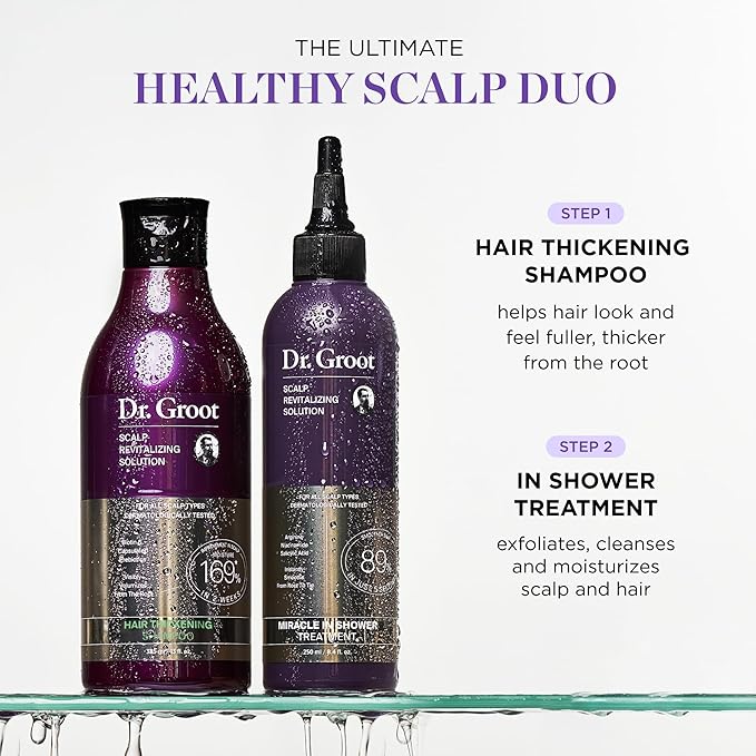 Dr. Groot Miracle in Shower Treatment, Korean Hair Care, 5 Seconds to Smooth Hair, Rosemary Oil for Healthier-Looking Hair, Hair Rinse, Moisturizing Hair Treatment, Kbeauty Scalp Revitalizing Solution