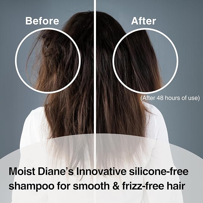 Moist Diane Anti Dandruff Conditioner for Oily Hair Women & Men, Itchy Scalp Treatment by Argan Oil, Tea Tree, Mint, Rosemary & Ginger, Keratin Hair Treatment from Japan, FREASH & HYDRATE 15.2 Fl Oz