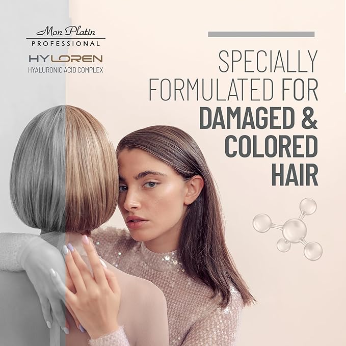 Color Save Serum with Hyaluronic Acid for Colored , Damaged , Repair Treatment, Prevents Fading, Anti Frizz for Soft, Shiny, Healthy Hair 50ml