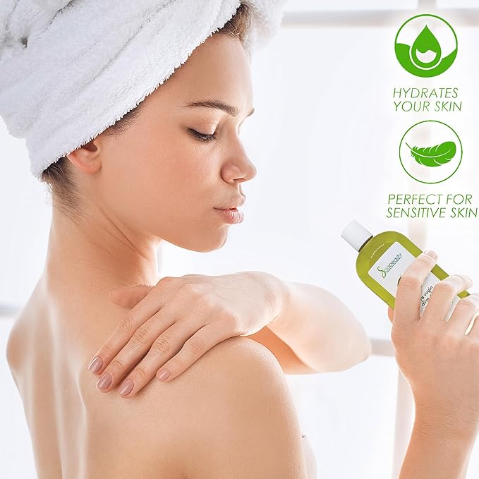 Soapeauty Extra Virgin Olive Oil | 100% Pure & Natural Unrefined Cold-Pressed Carrier Oil | Massage & Body Oil | for Skin, Face, Hair, and Soap Making | Carrier for Essential Oils - 12 Fl Oz