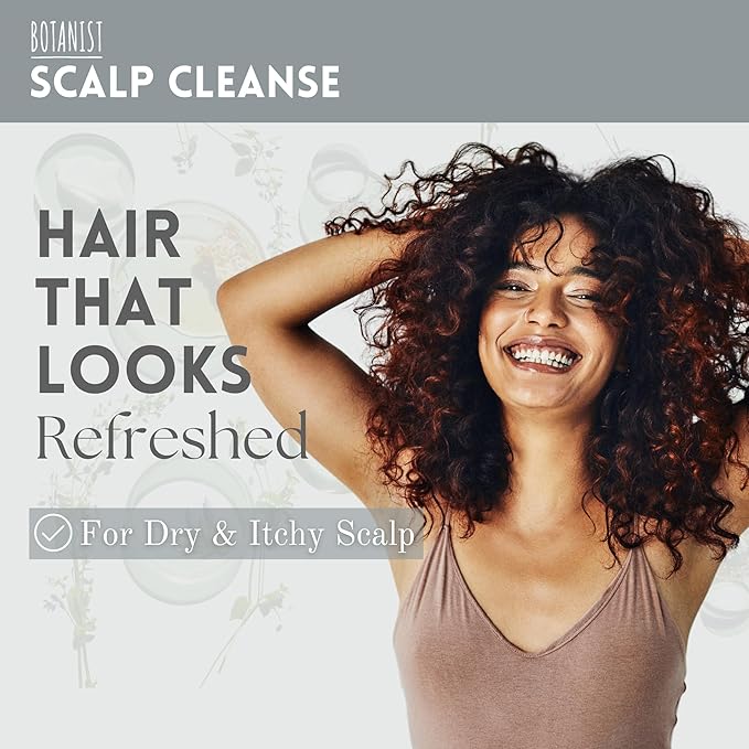 Dry Scalp Shampoo and Conditioner for Women & Men, Sulfate and Paraben Free Shampoo and Conditioner by Collagen, Keratin & Jojoba in Japan, Silicone & Sulfate Free 31.7 Fl Oz SCALP CLEANSE