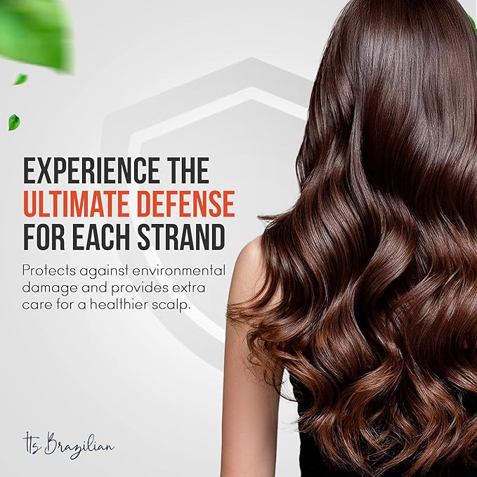 IT'S BRAZILIAN - 2 Pack 100% Pure Organic Argan Oil 1.7Floz -Hair Care Treatment Dry, Damaged & Anti-Frizz -Nourishment & Moisturizing Formula -All Hair - Hair Growth Products, Renewing, Strengthening