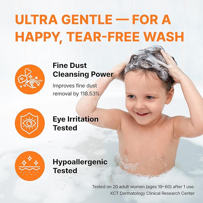 TS Kids Shampoo For Itchy, Dandruff Scalp Kids | Treatment for kids | Free Sulfate, Parabens, Silicones, Allergen (14.1 fl oz, 400ml)