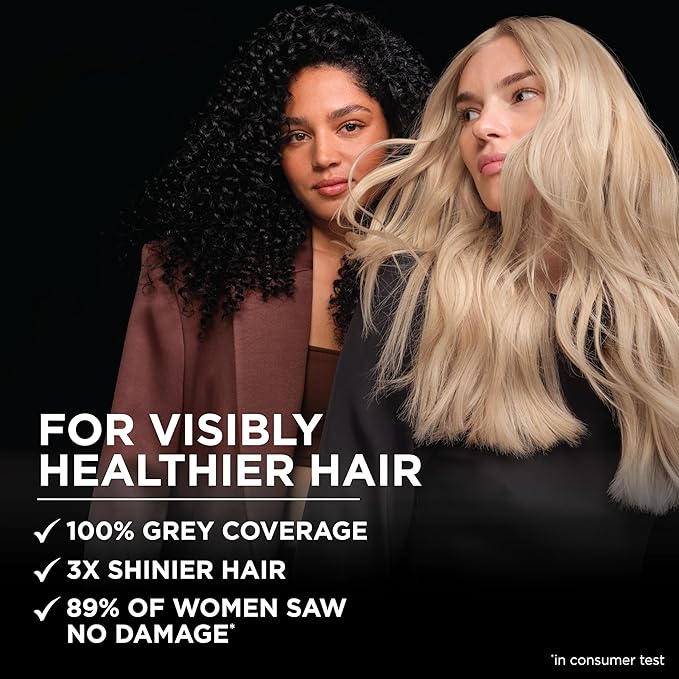 Garnier Hair Color Olia Ammonia-Free Brilliant Color Oil-Rich Permanent Hair Dye, 7.0 Dark Blonde, 2 Count (Packaging May Vary)