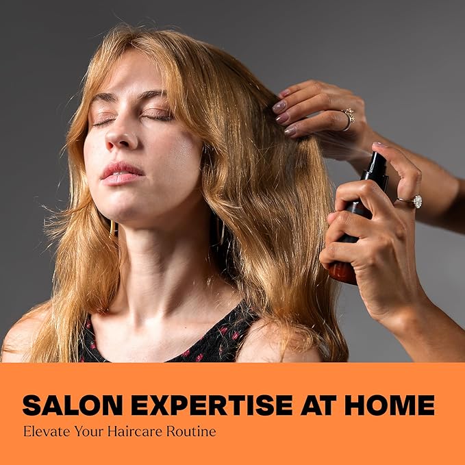 THESALONGUY 25 Spray Leave In Treatment Spray for Dry and Damaged Hair – Moisturizing, Heat Protectant, Anti-Frizz, Color-Safe Hair Treatment for Women and Men