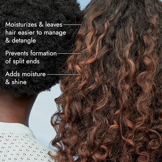 Conditioner for Damaged Hair, Repairs, Protects, Strengthens & Hydrates All Hair Types & Textures, Vegan, Cruelty-Free, 8 Fl. Oz.