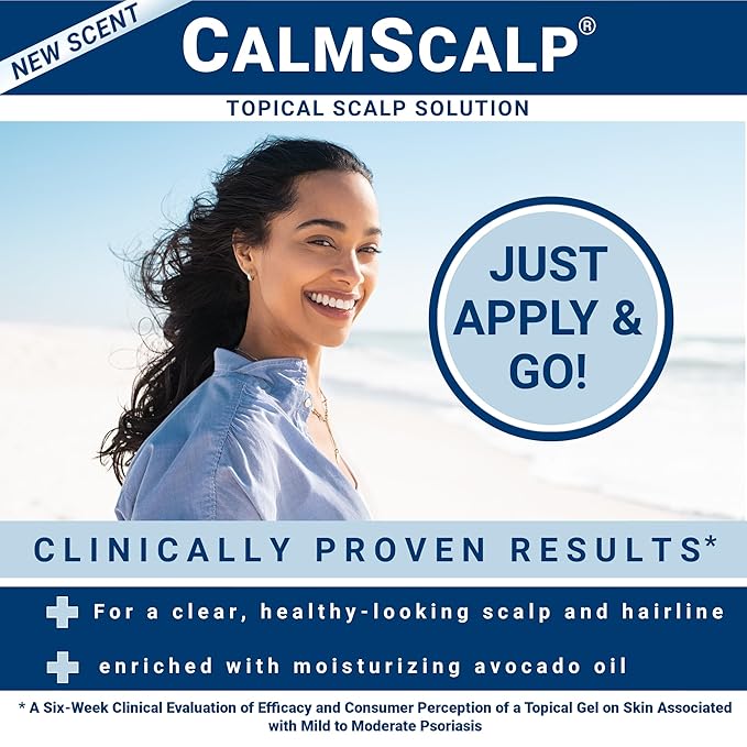 Scalp Serum | Scalp Itch Relief | Scalp Treatment | Exfoliates Scales and Flakes | Clinically Proven | Made in USA | 4 oz