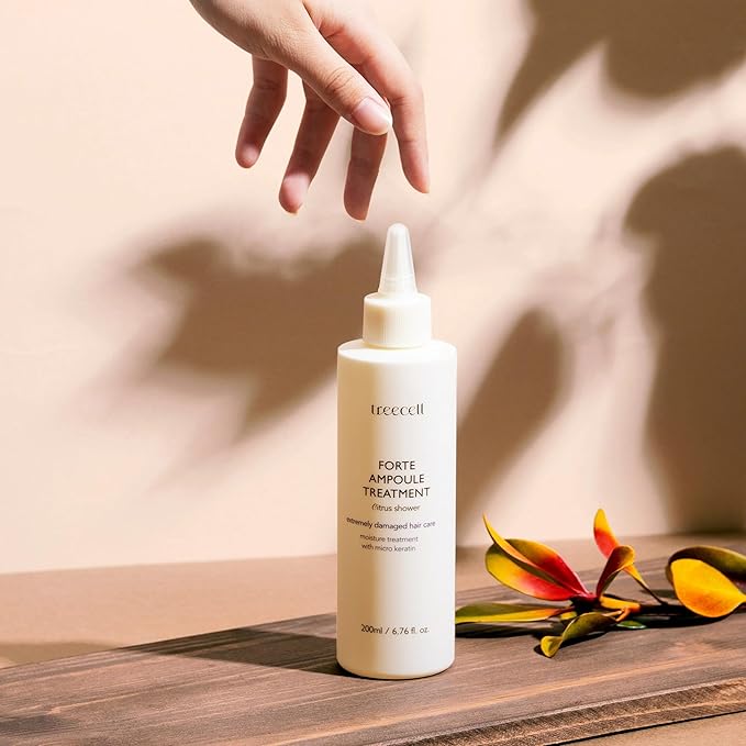 Treecell Forte Ampoule Treatment 200ml (6.76 fl. oz.) | Hair Repair for Dry & Damaged Hair | Strengthens & Hydrates with Amino Acids & Proteins | Smooth, Shiny Hair Restoration
