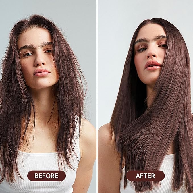 JVR Hydrating Hair Serum for Frizzy and Damaged Hair,Heat Protectant Oil for Frizz Control, Keratin Hair Treatment Essence for Damaged Dry Hair Jojoba Oil, Castor Oil, Anti Frizz Hair Product 2.7 oz