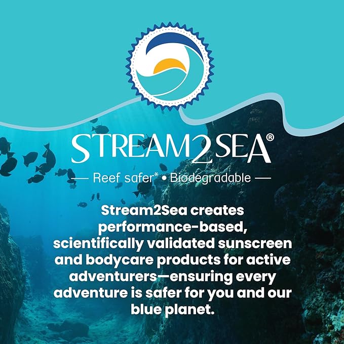 STREAM 2 SEA Leave In Conditioner Reef Safe Hair Conditioner Formula For Dry and Damaged Hair, 32 oz Paraben Free Hair Detangler with UV Protection For All Hair Types