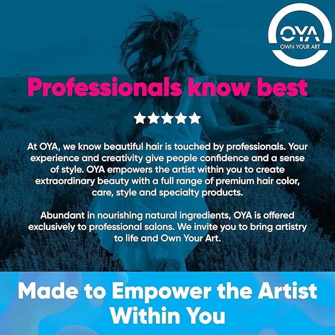 OYA Care R.O. Hair Conditioner 236 ml Daily Hair Conditioner for Damaged Dry Hair - Nourishing Sulfate Free Conditioner - Hydrating Lightweight Conditioner for Normal and Color Treated Hair