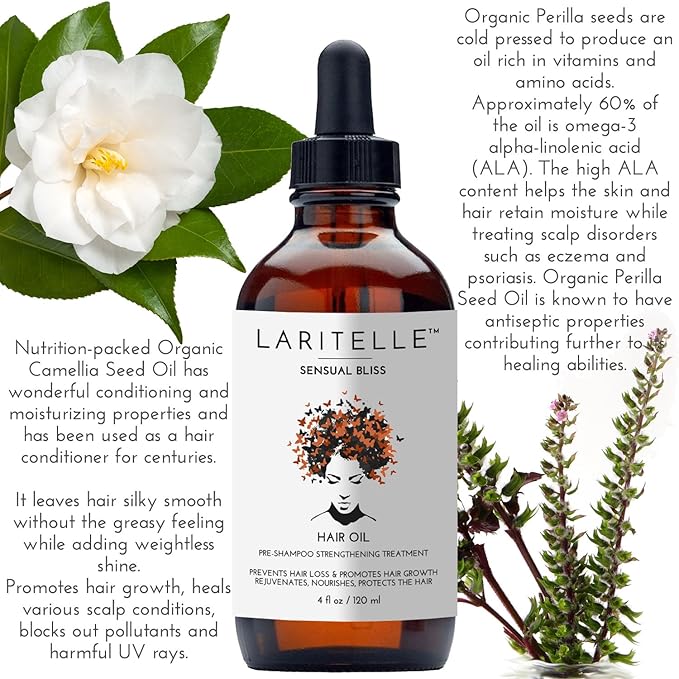 Organic Hair Growth Set | Shampoo 16 oz + Conditioner 16 oz + Hair Loss Treatment 4 oz | Argan Oil, Rosemary, Palmarosa & Orange | NO GMO, Sulfates, Gluten, Alcohol, Parabens, Phthalates
