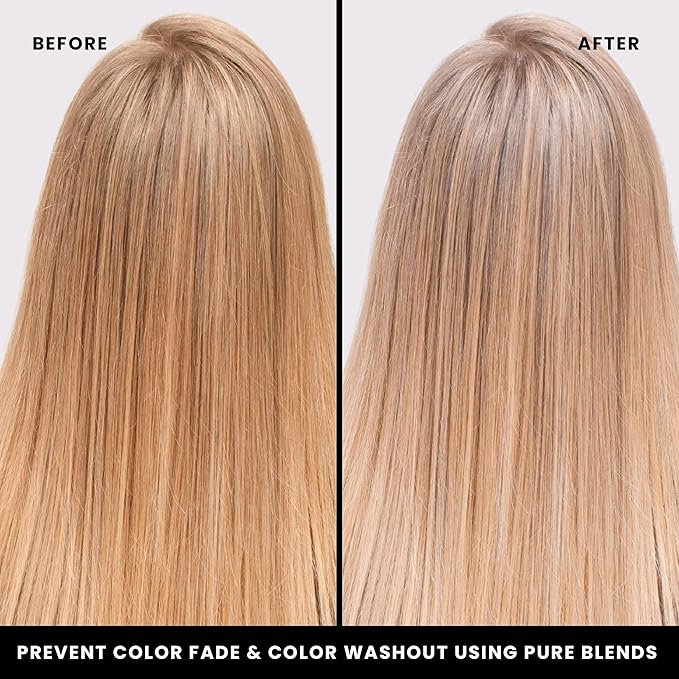 Color Depositing Shampoo, 8.5 fl oz - Lemon, For Medium to Pale BlondeTreated Hair - Hydrating Brightens & Tones, Prevents Fade, Extends Service