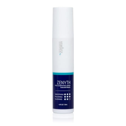 SUDZZFX Zenyth Frizz Eliminator Serum - Heat Protector, Smoothing Styling Serum for Damaged Hair - 4 Fl Oz