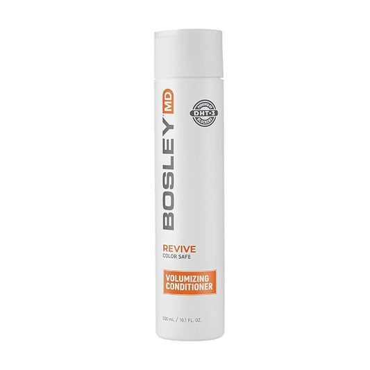 BosRevive Volumizing Conditioner for Thinning, Color/Chemically-Treated Hair – DHT Blocker, Sulfate-Free, Vegan, Biotin, Saw Palmetto & Rosemary – Thicker, Fuller Hair – 10.1 Fl Oz