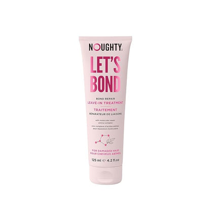 Noughty Let's Bond Builder Leave-In Treatment, Hydrating Formula for Healthier Strands, Intensive Repair for Chemically Treated, Colored and Damaged Hair, Strengthening Mask for Instant Shine, 125ml