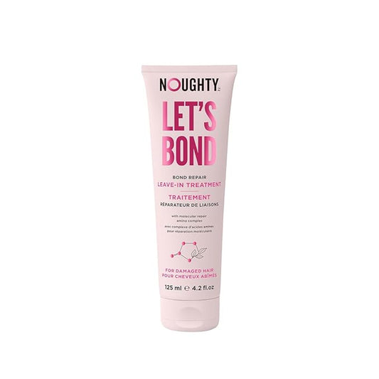 Noughty Let's Bond Builder Leave-In Treatment, Hydrating Formula for Healthier Strands, Intensive Repair for Chemically Treated, Colored and Damaged Hair, Strengthening Mask for Instant Shine, 125ml