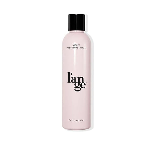 L'ANGE HAIR Violet Purple Toning Shampoo | Restores Hair Color | Tone Correcting Shampoo | Removes Yellow, Orange and Brassy Tone | UV Protection Shampoos | All Hair Types