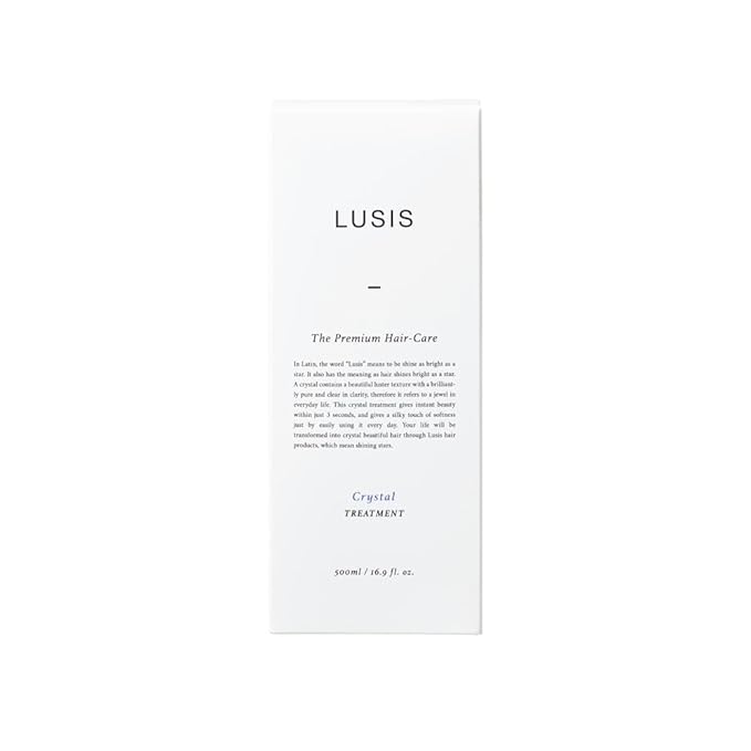 LUSIS, Crystal Hair Treatment, Conditioner, Silky and Moisture Rich Hair Clinic, Floral Scent, 500ml