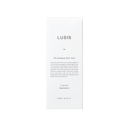 LUSIS, Crystal Hair Treatment, Conditioner, Silky and Moisture Rich Hair Clinic, Floral Scent, 500ml