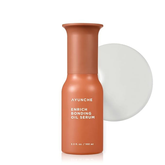 Enrich Bonding Oil 3.3 fl oz – Helps Repair Bonds, 455°F Heat Protection, Anti-Frizz, Split-End Care & Shine Treatment for Dry, Frizzy & Damaged Hair