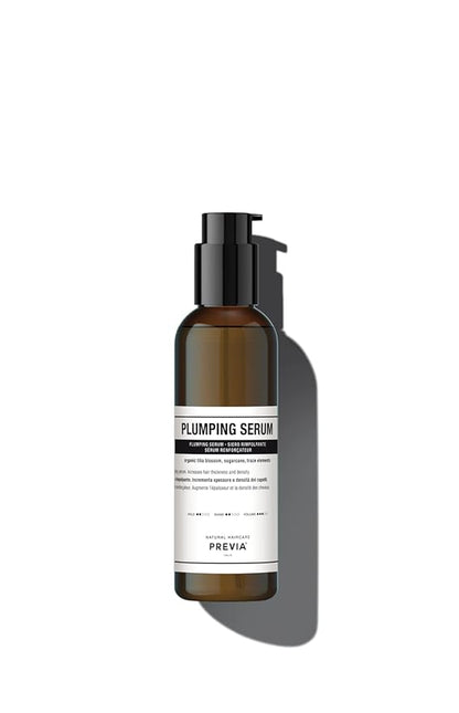 PREVIA Hair Plumping Serum for Thinning Hair Increase Thickness & Density Advanced Treatment for Hair Regrowth and Loss Moisturizing Nourishing Formula Sulfate Free Paraben Free 6.7 oz