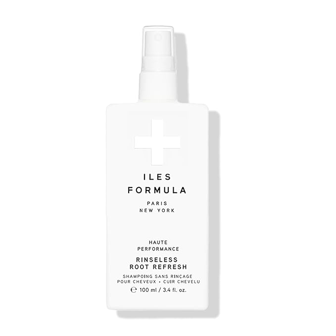 ILES FORMULA Rinseless Root Refresh – Liquid Alternative to Dry Shampoo Spray for Women & Men - Non-Aerosol, Residue Free, Salon Grade Botanical Formula for Oily Roots, Extensions & Clean Style