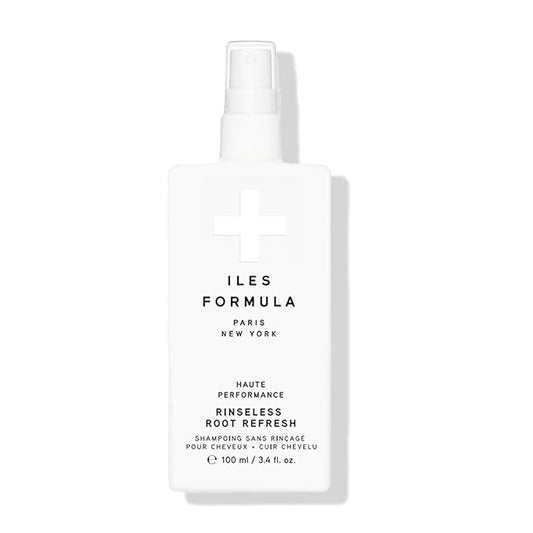 ILES FORMULA Rinseless Root Refresh – Liquid Alternative to Dry Shampoo Spray for Women & Men - Non-Aerosol, Residue Free, Salon Grade Botanical Formula for Oily Roots, Extensions & Clean Style