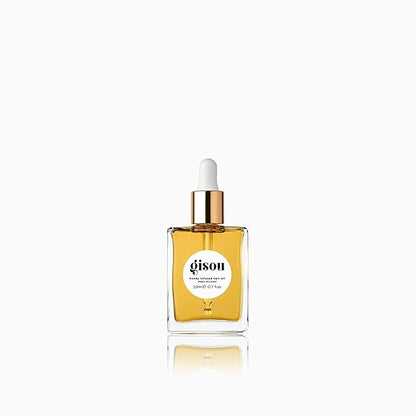 Gisou Honey Infused Hair Oil, Award-Winning Hydration, Frizz Control & Shine Treatment, Mirsalehi Honey & Botanical Oils, Heat Protection up to 450°F, All Hair Types (20ml)