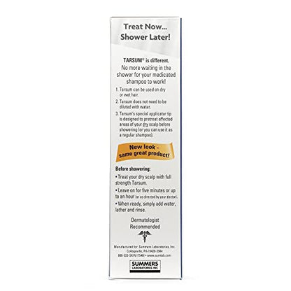 Extra Strength Psoriasis Shampoo - Coal Tar Shampoo and Conditioner for Scalp Psoriasis, Seborrheic Dermatitis, Severe Dandruff, & Eczema - Exfoliating Relief for Flaky, & Itchy Scalp (4 oz)
