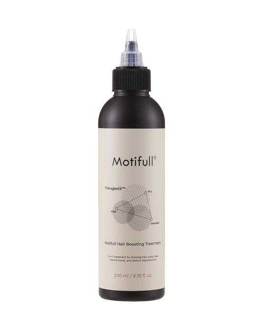 Motifull Hair Boosting Treatment | Hair Growth Treatment for Thinning Hair | Biotin, Caffeine & TrinogeniX Formula for Hair Regrowth, Hair Thinning & Scalp Health (6.76 fl oz)