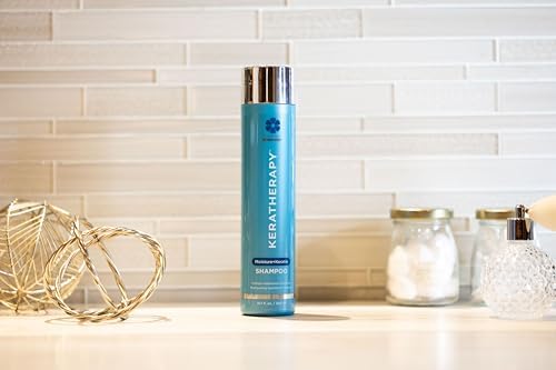 Keratherapy Keratin Infused Moisture Shampoo, 10.1 fl. oz., 300 ml - Anti Frizz Moisture Shampoo for Oily Scalp and Dry Ends - Kerabond Technology, Aloe Vera, & Willow Bark