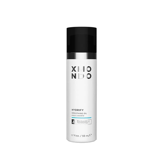 XMONDO Hair Hydrify Smoothing Oil | Vegan Formula with Argan, Carrot Seed, and Baobab Oils - Deep Penetrating to Hydrate, Strengthen, Nourish, and Restore Dry, Damaged Hair, 1.7 Fl Oz 1-Pack