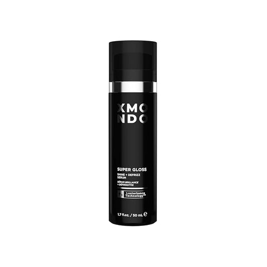 XMONDO Hair Super Gloss Shine + Defrizz Serum – High-Gloss Anti-Frizz Serum with Lusterhance Technology™, Bond Booster & Hemisqualane, Softens Dry Ends, Lightweight & Non-Greasy, 1.7 fl oz
