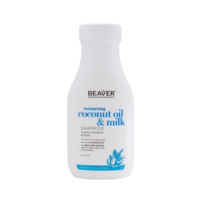 BEAVER Moisturizing Coconut Oil & Milk Shampoo AND Conditioner 730 ml